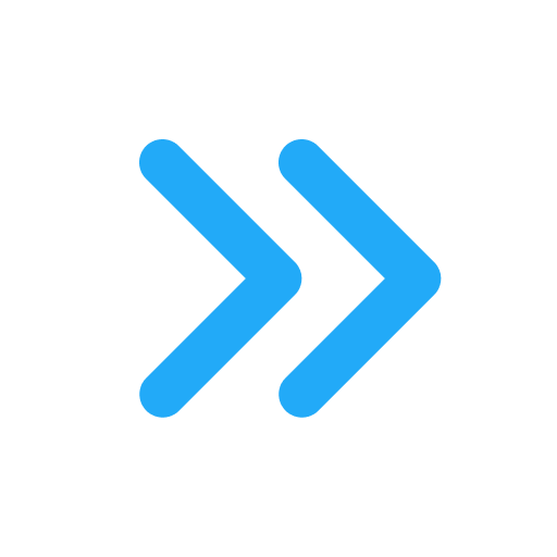 Simple blue arrows graphic